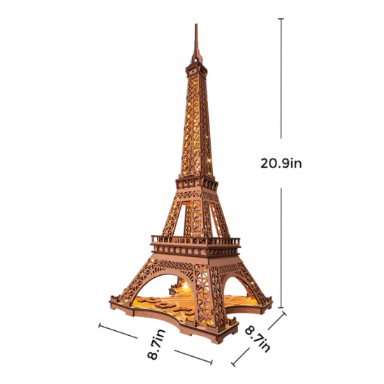 Puzzle 3D Kulla Eiffel prej Druri TGL01