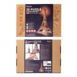 Puzzle 3D Kulla Eiffel prej Druri TGL01