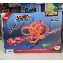 Track Racing – Piste Garash me Makina per Femije