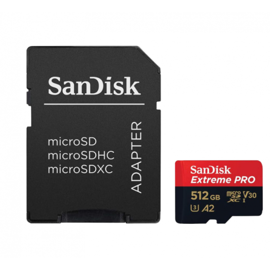 Karte Memorie 512GB SanDisk Extreme PRO microSDXC™ UHS-I CARD