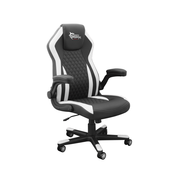 Karrige per Lojra Gaming Chair White Shark Dervish