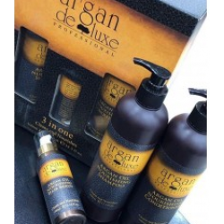 Set per Perkujdesjen e Flokeve | Argan Deluxe Proffesional 3in1