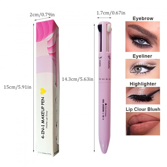 Laps Multifunksional per Make Up | 4 in 1 Makeup Pen