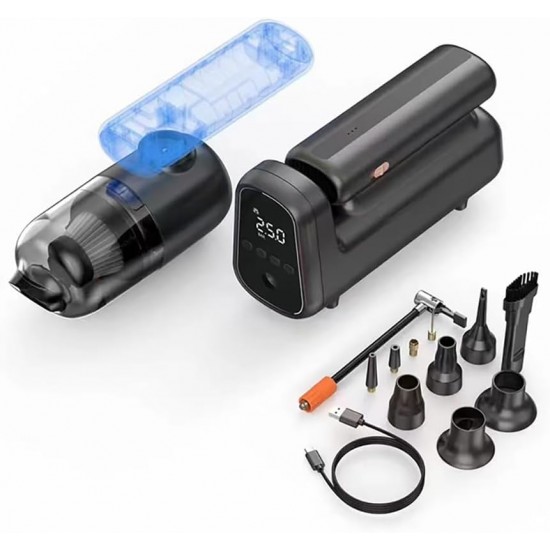 Pompe Fryrese Inteligjente per Makine | WiWU 5in1 Inflatable Pump    