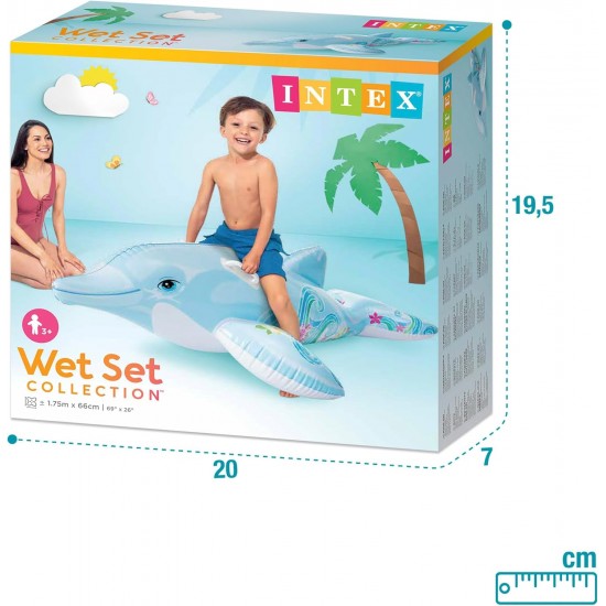 Komardare Intex ne Forme Delfini 175x66cm