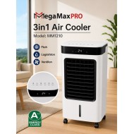Ftohes Ajri Portativ MegaMax PRO 3in1 Ftohje, Ventilim dhe Lageshtim Ajri | Air Cooler MM1210  