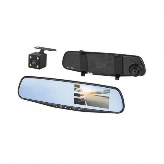 BLOW Blackbox DVR F600 Dashcam Full HD 1080p | Kamera Makine me G-Sensor & 2 Kamera