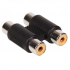 Adapter SBOX 2 x RCA F/F | Audio Adapter RCA – AD.2XRCA