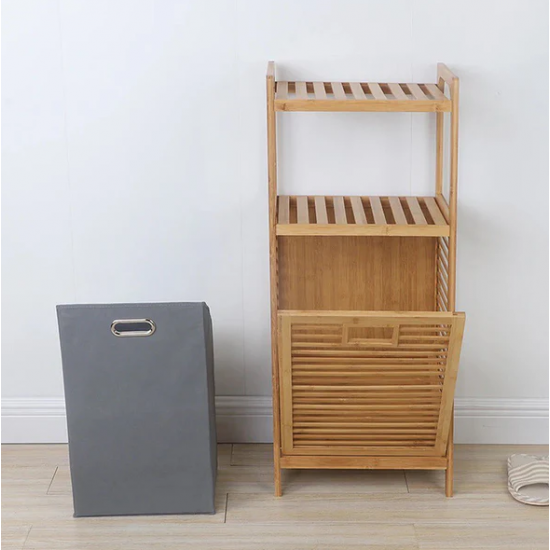 Raft Organizues Bamboo per Rrobat e Palara | Elegant dhe Praktik per Shtepine  