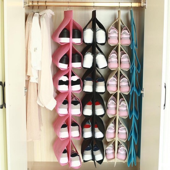 Organizuese per Kepucet | Hanging Shoe Organizer