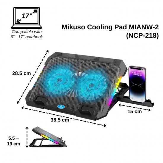 Ftohes Laptopi 17 inch Mikuso NCP-218