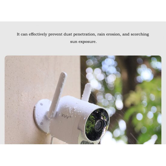 Kamera Sigurie per Ambjente te Jashtme | Xiaovv Smart Outdoor Camera B10 2K