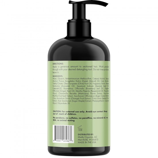 Balsam Flokesh me Rozmarine MIELLE |  Rosemary Mint Strengthening Shampoo 355 ml