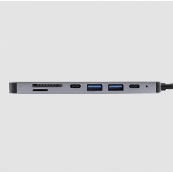 Adapter 7 in1 USB TYPE-C ne HDMI/ USB 3.0 /SD+TF 