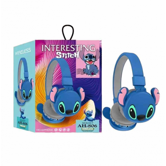 Kufje me Bluetooth per Femije me Stitch 