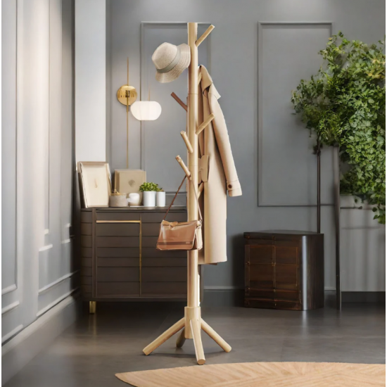 Prift Druri | Wooden Coat Stand 164 cm