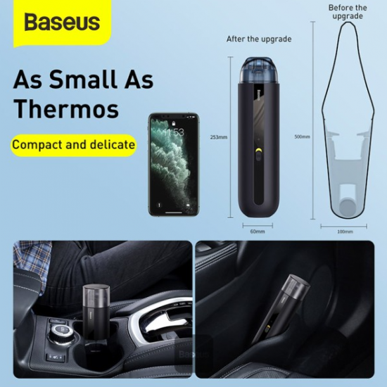 Fshese Pastrimi me Vakum Baseus A2 | BASEUS A2 Car Vacuum Cleaner