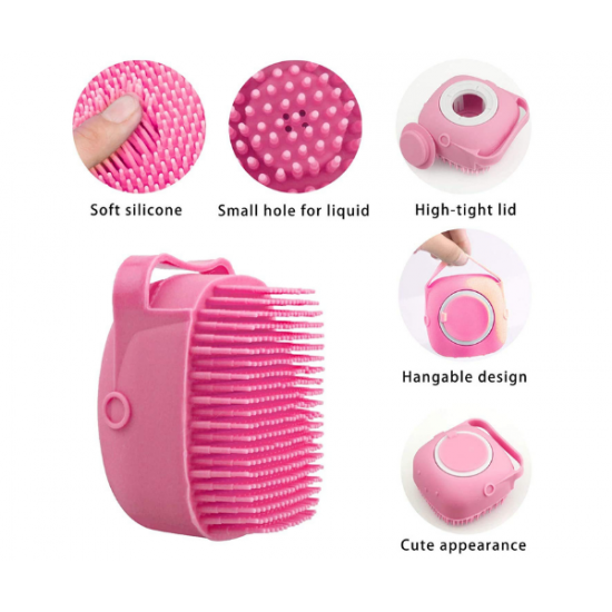 Furce Silikoni 2in1 |Silicone Massage Bath Brush