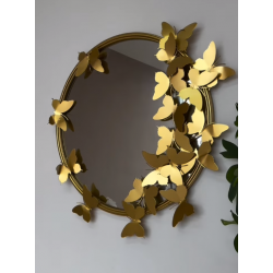 Pasqyre Dekorative me Dizenjo Fluturash 