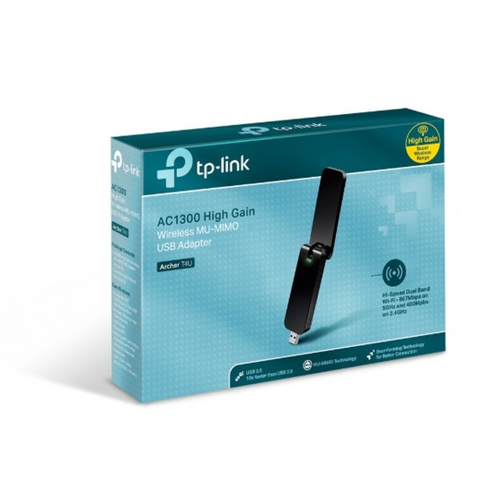 Adaptor USB me Wireless 2.4GHz TP-Link AC1300 