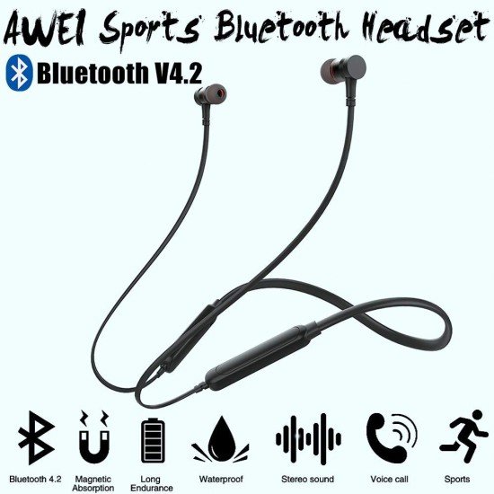 Kufje Awei me Bluetooth per iPhone, Samsung, Xiaomi