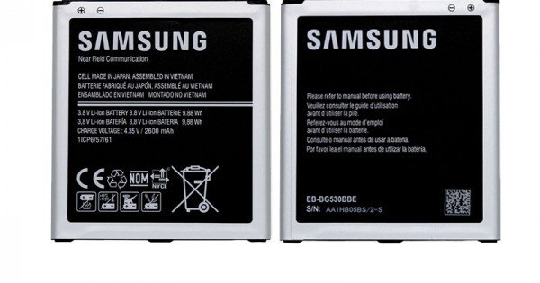 Bateri Per Samsung Grand Prime, J3, J5