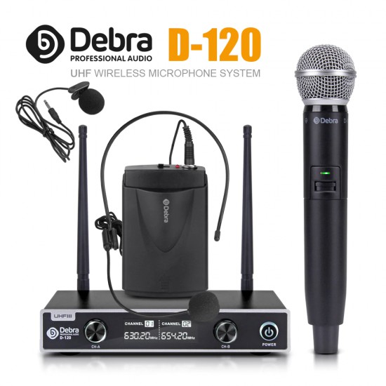 Mikrofon Debra me Wireless per Karaoke | Set Profesional Mikrofon Debra me Wireless per Karaoke | Set Profesional