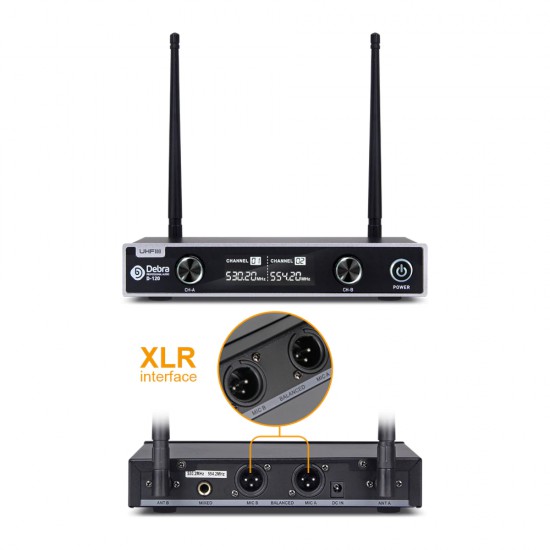 Mikrofon Debra me Wireless per Karaoke | Set Profesional Mikrofon Debra me Wireless per Karaoke | Set Profesional