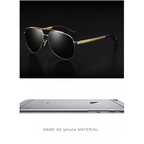 Syze Dielli per Meshkuj | Syze Aviator HD te Polarizuara Syze Dielli per Meshkuj | Syze Aviator HD te Polarizuara