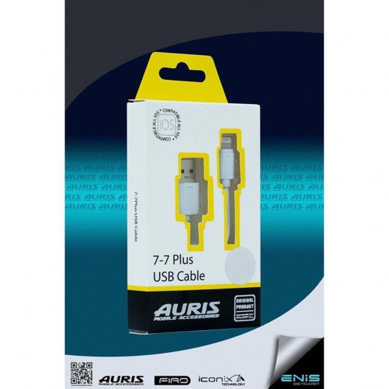 Fishe Karikimi Auris USB ne Lightning(iPhone) Fast Charger 100cm