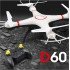Dron Fluturues me Autonomi Fluturimi 8 Minuta | Dron D-60 2.4 GHz