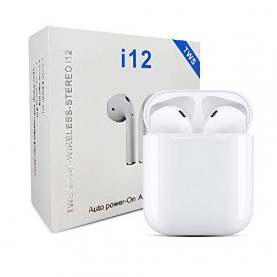 Kufje me Bluetooth Airpods i12 TWS