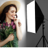 Pajisje per Ndricim Profesional | Photography SoftBox Lighting Kit