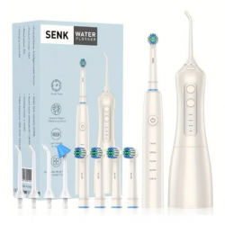 Furce Dhembesh Elektrike 2in1 | SENK Water Flosser & Electric Toothbrush Kit 