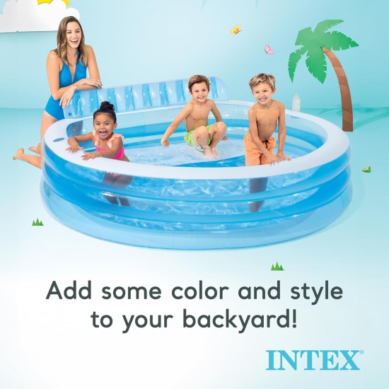 Pishine Intex 229 x 218 x 79 cm | Family Lounge Pool