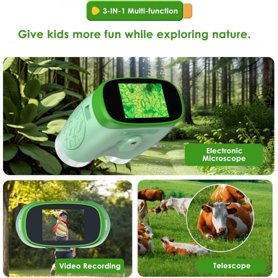 Mikroskop Dixhital ZOMFOM 3in1 | Microscope Telescope Digital Camera