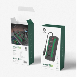 Konvertues Energjie per Makine Green Lion Spark 300W – 12V në 220V, 4 USB + 3 Type-C