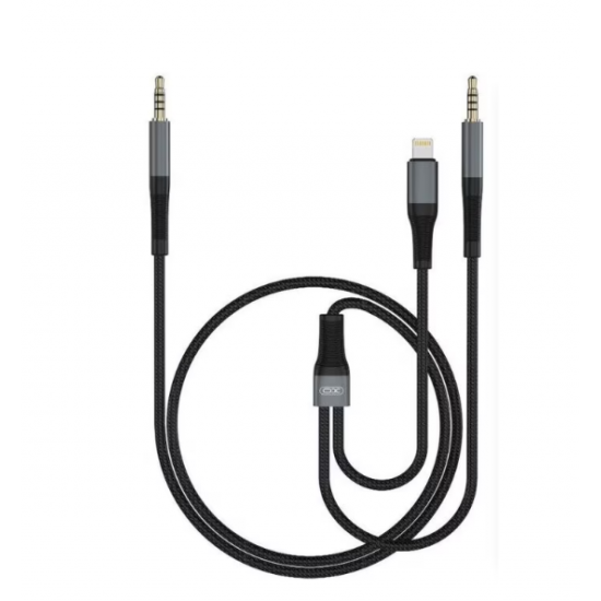 Adaptor Audio 3.5mm to 3.5mm + Lightning XO-NB178A 2in1