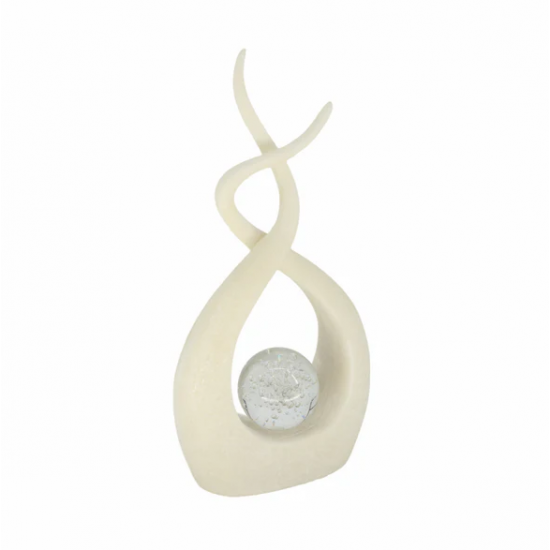 Statuje Dekorative Abstrakte me Top Kristali 6 x 16 x 30 cm