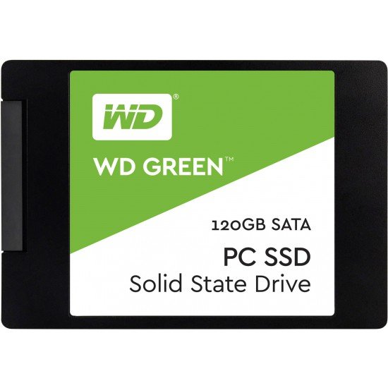 SSD 2.5" 120GB WD Green Read 540Mbps Write 465Mbps