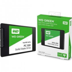 SSD 2.5" 240GB WD Green Read 540Mbps Write 465Mbps