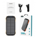 Bateri e Jashtme Power Bank me Panel Diellor Choetech