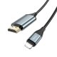 Kabell Lightning to HDMI 2M HOCO UA15