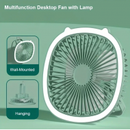 Ventilator Portativ me Drite LED