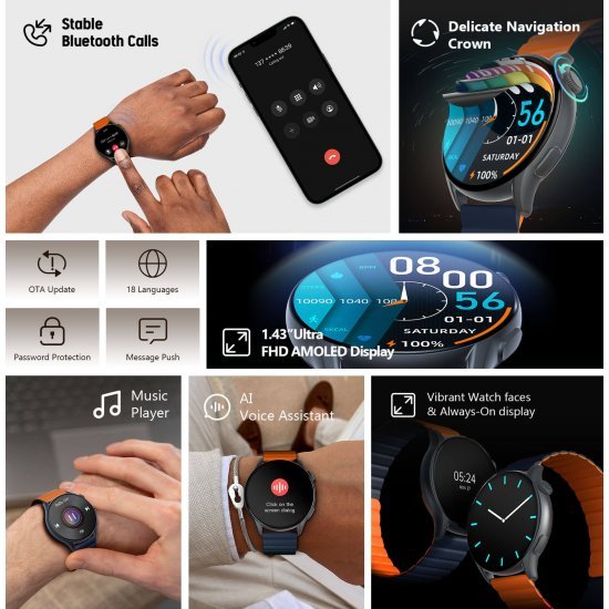 Smartwatch Kieslect KR Pro