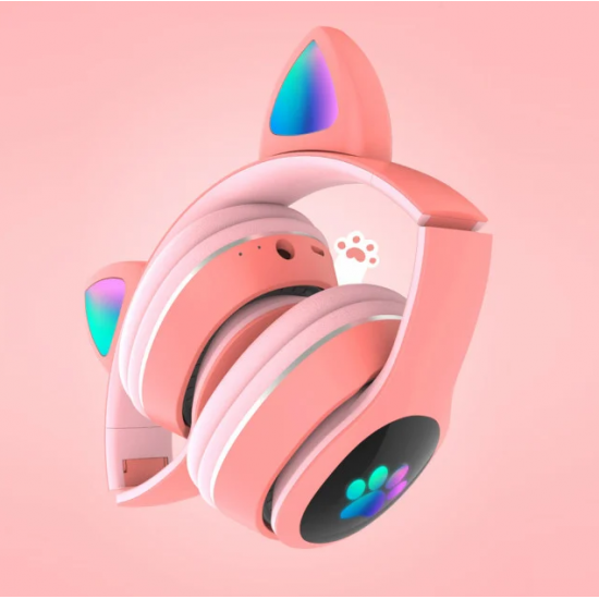 Kufje me Bluetooth per Femije  | B39 Cute Cat Wireless Headphone