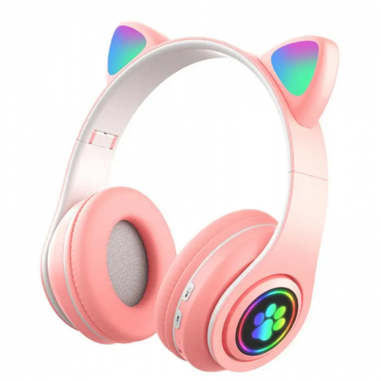 Kufje me Bluetooth per Femije  | B39 Cute Cat Wireless Headphone