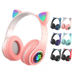 Kufje me Bluetooth per Femije  | B39 Cute Cat Wireless Headphone