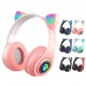 Kufje me Bluetooth per Femije  | B39 Cute Cat Wireless Headphone