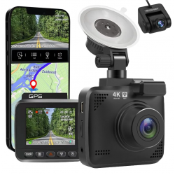 Kamera per Makine MANON Dash Cam 4K Ultra HD | GPS | 24 Hour Parking Monitor